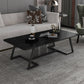 Rectangular Slate 1 Single Coffee Table 17.7-In High Frame Cocktail Table Clearhalo 'Coffee & Accent Tables' 'Coffee Tables' 'coffee_tables' 'furn' 'furn_coffee_tables' 'Furniture' 'Living Room Furniture' 6289905
