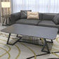 Rectangular Slate 1 Single Coffee Table 17.7-In High Frame Cocktail Table Clearhalo 'Coffee & Accent Tables' 'Coffee Tables' 'coffee_tables' 'furn' 'furn_coffee_tables' 'Furniture' 'Living Room Furniture' 6289915
