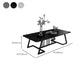 Rectangular Slate 1 Single Coffee Table 17.7-In High Frame Cocktail Table Clearhalo 'Coffee & Accent Tables' 'Coffee Tables' 'coffee_tables' 'furn' 'furn_coffee_tables' 'Furniture' 'Living Room Furniture' 6289917