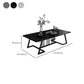 Rectangular Slate 1 Single Coffee Table 17.7-In High Frame Cocktail Table Clearhalo 'Coffee & Accent Tables' 'Coffee Tables' 'coffee_tables' 'furn' 'furn_coffee_tables' 'Furniture' 'Living Room Furniture' 6289920