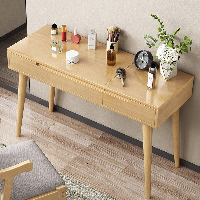 29.5 "H Flip-Top Vanity Set Desk ijdelheid met spiegel en lade