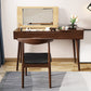 29.5 "H Flip-Top Vanity Set Desk ijdelheid met spiegel en lade