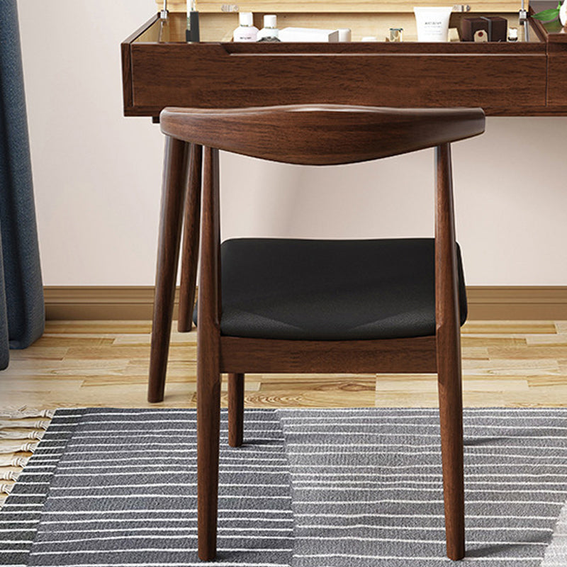 29.5 "H Flip-Top Vanity Set Desk ijdelheid met spiegel en lade