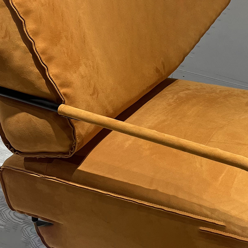 Upholstered Lounge Chair Arms Include Solid Color Chair with Cushion Clearhalo 'Accent Chairs' 'accent_chairs' 'Chairs & Seating' 'furn' 'furn_accent_chairs' 'Furniture' 'Living Room Furniture' 6290109