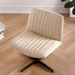 Office Swivel Lounge Chair Armless Solid Color Chair with Cushion Clearhalo 'Accent Chairs' 'accent_chairs' 'Chairs & Seating' 'furn' 'furn_accent_chairs' 'Furniture' 'Living Room Furniture' 6290119