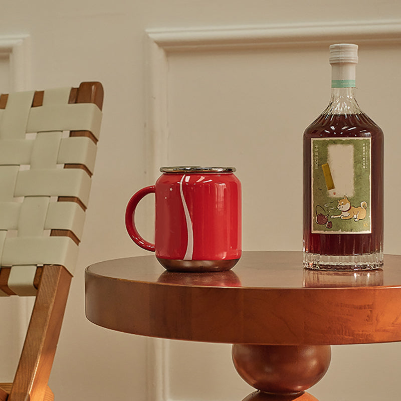 Round Solid Wood Side Table Scandinavian 20" Tall Pedestal End Table Clearhalo 'Coffee & Accent Tables' 'End & Side Tables' 'end_side_tables' 'furn' 'furn_end_side_tables' 'Furniture' 'Living Room Furniture' 6290249