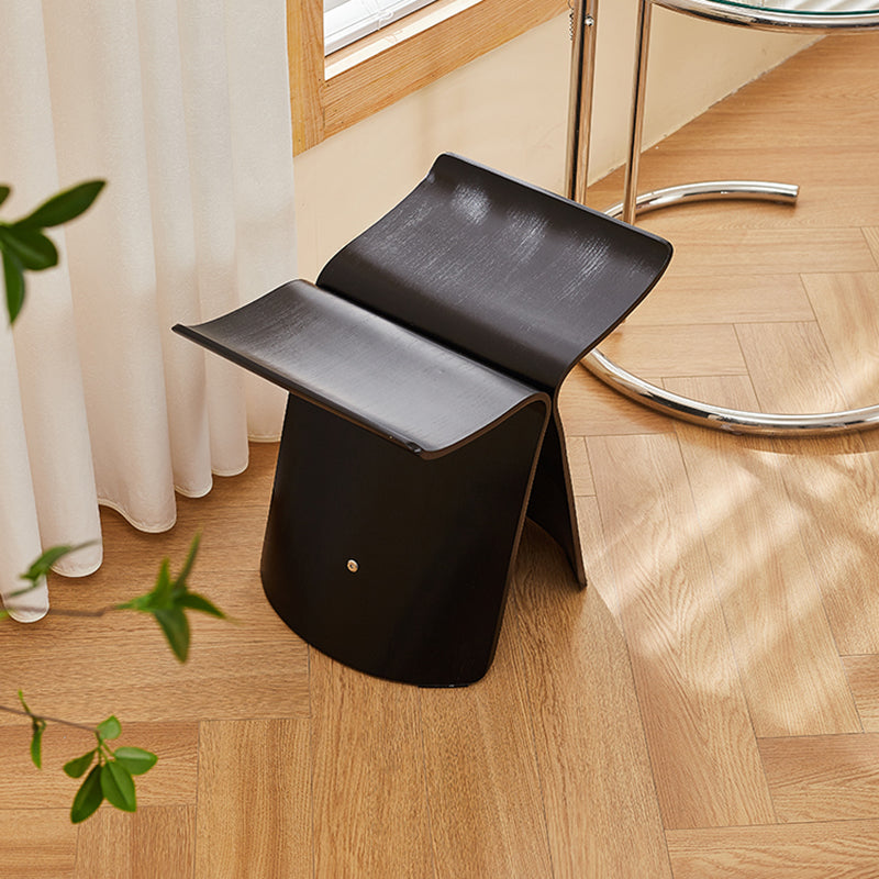 15.7 "Table de caballete de altura Mesa lateral de madera maciza escandinava