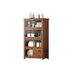 Mid-Century Modern Wood Accent Cabinet 26.4" W Glass Paned Chest in Brown 4 Clearhalo 'Cabinets & Chests' 'cabinets_chests' 'furn' 'furn_cabinets_chests' 'Furniture' 'Living Room Furniture' 6290418