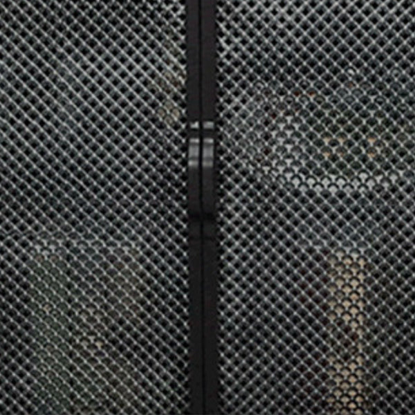 Industrial Iron 2 - Door Accent Cabinet Distressed Wood Chest with 3 Drawers