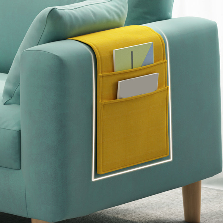 Zeitgenössischer 29,5 "H 3-Seterer Quadratarmofa für Wohnzimmer