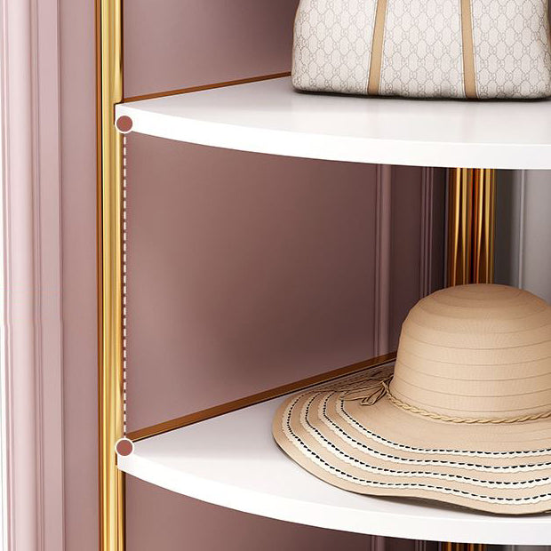 Modern Metal Shelf Bookcase Open Shelf Book Shelf for Living Room Clearhalo 'Bookcases' 'furn' 'furn_bookcases' 'Furniture' 'Office Furniture' 6291108