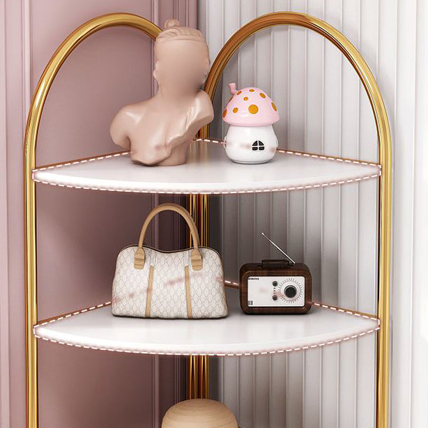 Modern Metal Shelf Bookcase Open Shelf Book Shelf for Living Room Clearhalo 'Bookcases' 'furn' 'furn_bookcases' 'Furniture' 'Office Furniture' 6291109