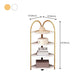 Modern Metal Shelf Bookcase Open Shelf Book Shelf for Living Room Clearhalo 'Bookcases' 'furn' 'furn_bookcases' 'Furniture' 'Office Furniture' 6291118