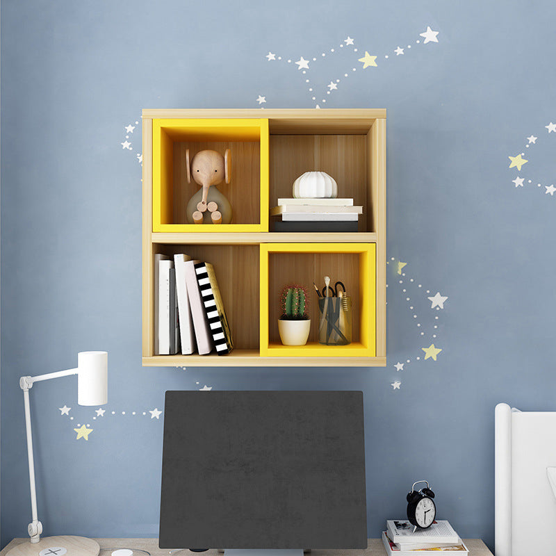 Modern Floating Bookshelf Wooden Wall Mounted Bookcase Shelves Included for Home Clearhalo 'Bookcases' 'furn' 'furn_bookcases' 'Furniture' 'Office Furniture' 6291215