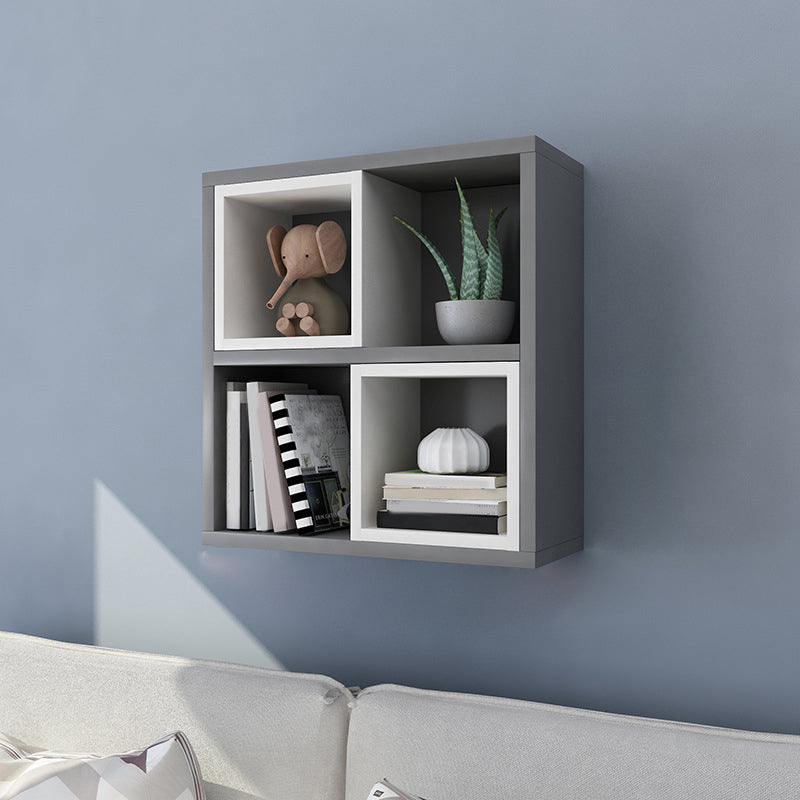 Modern Floating Bookshelf Wooden Wall Mounted Bookcase Shelves Included for Home Clearhalo 'Bookcases' 'furn' 'furn_bookcases' 'Furniture' 'Office Furniture' 6291217