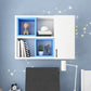 Modern Floating Bookshelf Wooden Wall Mounted Bookcase Shelves Included for Home Clearhalo 'Bookcases' 'furn' 'furn_bookcases' 'Furniture' 'Office Furniture' 6291227
