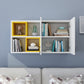 Modern Floating Bookshelf Wooden Wall Mounted Bookcase Shelves Included for Home Clearhalo 'Bookcases' 'furn' 'furn_bookcases' 'Furniture' 'Office Furniture' 6291228