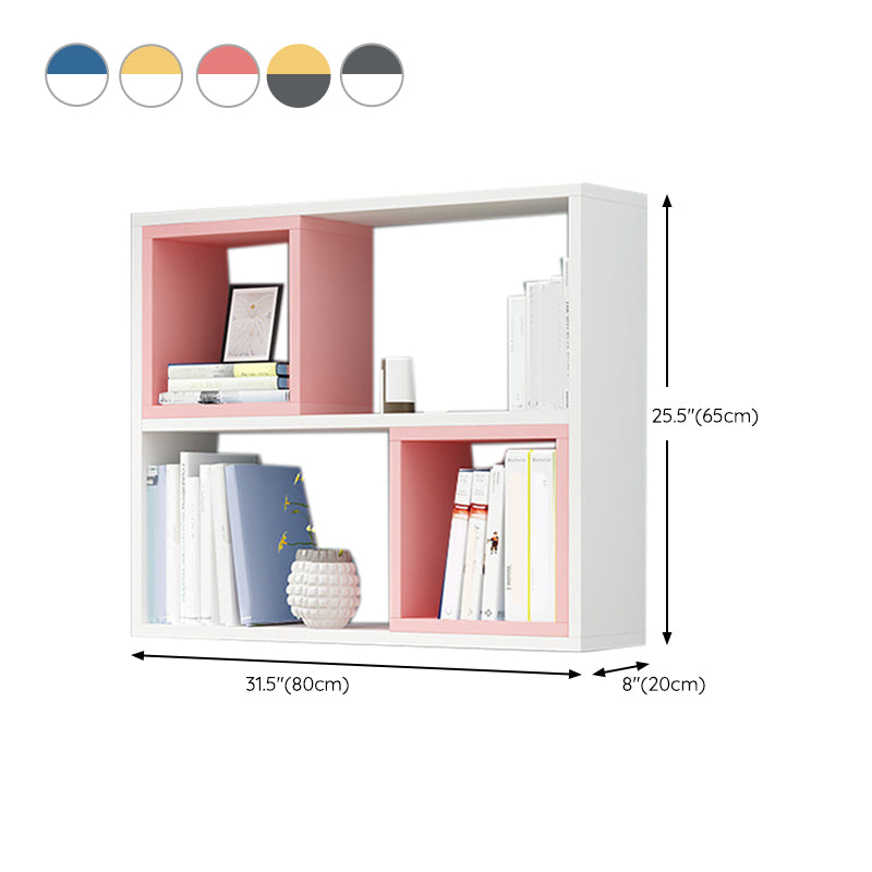 Estantes de madera de madera montadas en la pared modernas estantes abiertos flotantes incluidos estantes de libros para el hogar