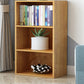 Closed Back Engineered Wood Shelf Bookcase Floor Contemporary Bookshelf with Shelves