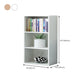 Closed Back Engineered Wood Shelf Bookcase Floor Contemporary Bookshelf with Shelves