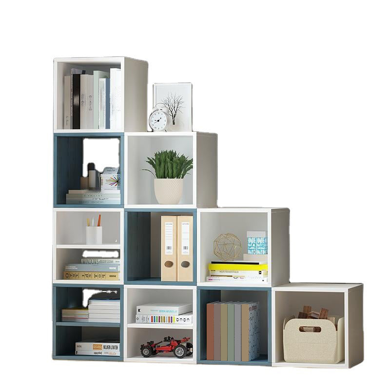 Libreria contemporanea chiusa ingegneria ingegnercata in legno per casa