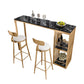 Contemporary Table and Stool Set 1/2/3 Pieces Pub Dining Set