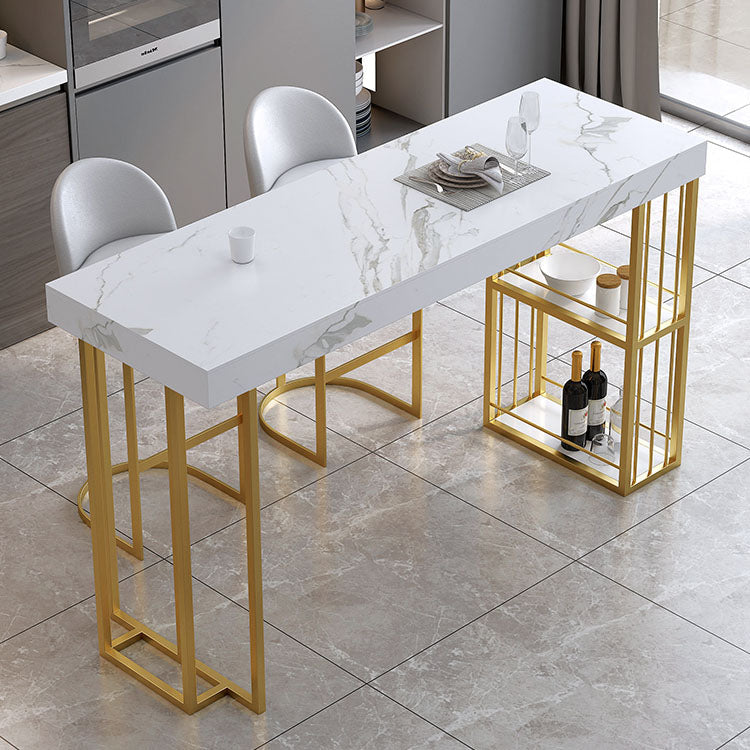 Steinstange Tisch Set Industrial Rechteck 1/2/5 Stück Pubtisch Set Set