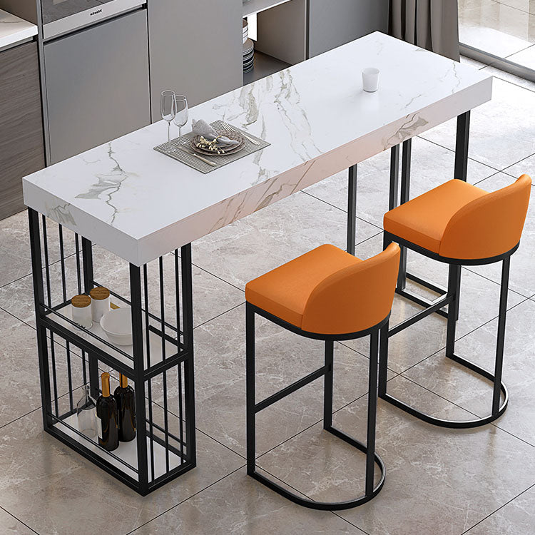 Steinstange Tisch Set Industrial Rechteck 1/2/5 Stück Pubtisch Set Set