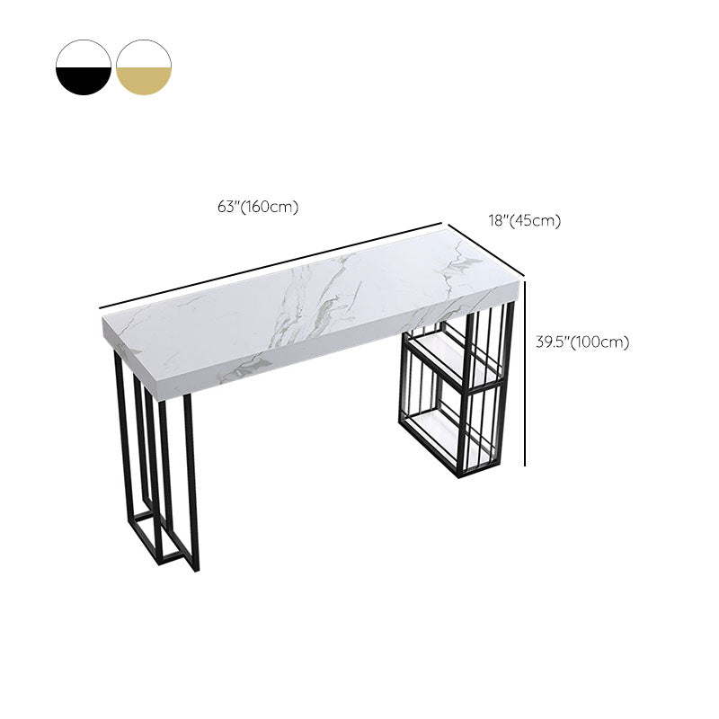 Steinstange Tisch Set Industrial Rechteck 1/2/5 Stück Pubtisch Set Set