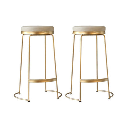 グラムスタイルバーテーブルセット1/2/5ピースバックレススツール付きのソリッドウッドカウンターテーブル