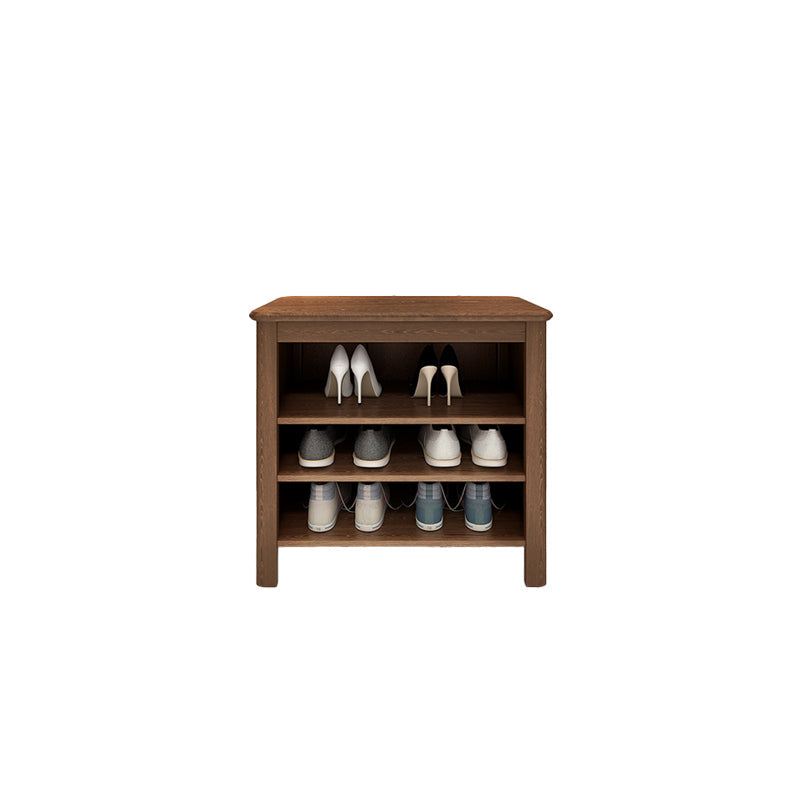 モダンなゴム製のベンチ長方形14インチの靴の保管付きベンチ