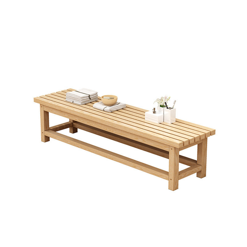 15.7" Wide Modern Entryway and Bedroom Bench Wood Bench with Legs Clearhalo 'Benches' 'Chairs & Seating' 'furn' 'furn_benches' 'Furniture' 'Living Room Furniture' 6291832