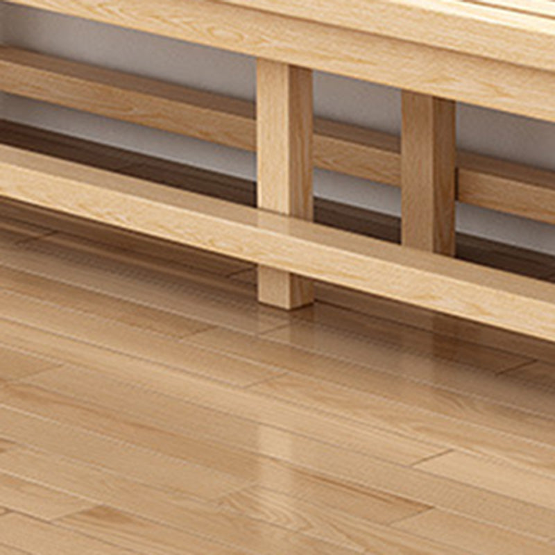 15.7" Wide Modern Entryway and Bedroom Bench Wood Bench with Legs Clearhalo 'Benches' 'Chairs & Seating' 'furn' 'furn_benches' 'Furniture' 'Living Room Furniture' 6291835