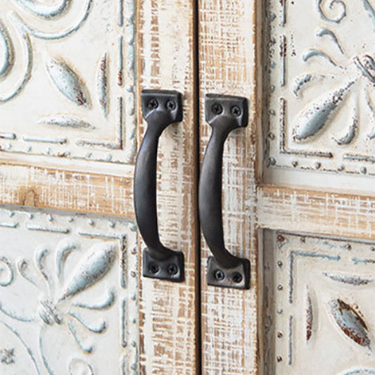 工業用困難な木製キャビネット1/2-ホワイトの引き出し固体木材貯蔵キャビネット