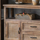 Industrial Wood Drawers Included Cabinet Distressed Brown Accent Cabinet Clearhalo 'Cabinets & Chests' 'cabinets_chests' 'furn' 'furn_cabinets_chests' 'Furniture' 'Living Room Furniture' 6292287