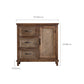 Industrial Wood Drawers Included Cabinet Distressed Brown Accent Cabinet Clearhalo 'Cabinets & Chests' 'cabinets_chests' 'furn' 'furn_cabinets_chests' 'Furniture' 'Living Room Furniture' 6292297