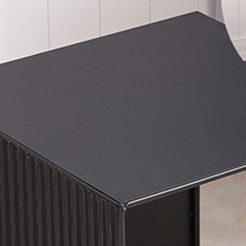 Ensemble de Table basse gigogne carrée, cadre en métal, Table de Cocktail basse avec étagère