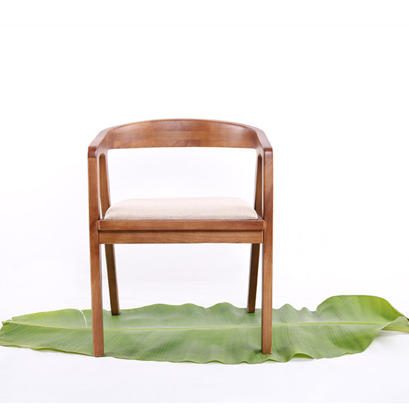 Traditional Wood Kitchen Dining Chairs Upholstered Arm Chairs Clearhalo 'Dining Chairs' 'Dining Tables & Seating' 'dining_chair' 'furn' 'furn_dining_chair' 'Furniture' 'Kitchen & Dining Furniture' 6294905