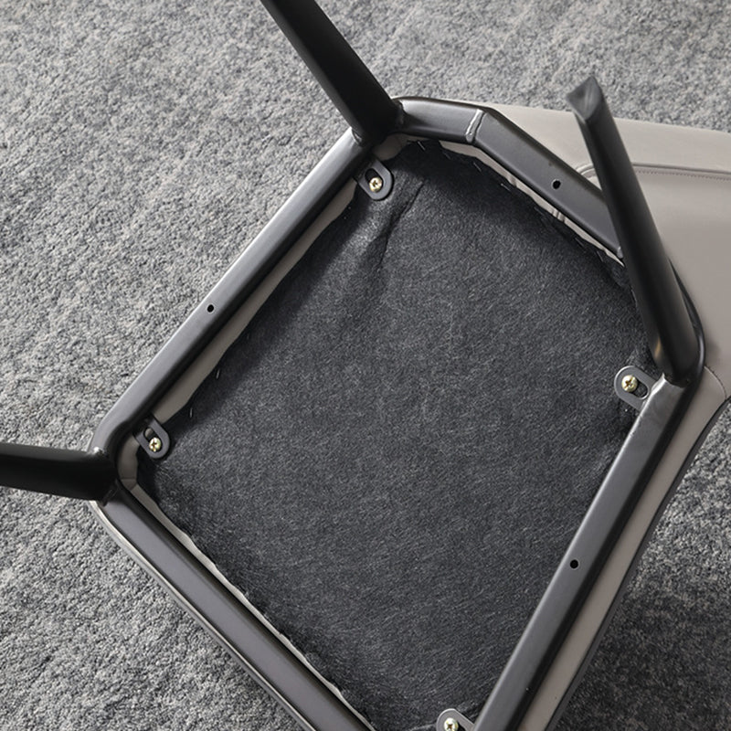 Eigentijdse zijstoel Solid Back Eetkamer stoel voor eetkamer