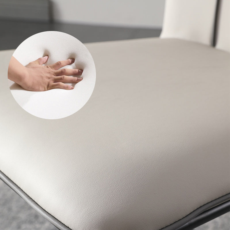 Eigentijdse zijstoel Solid Back Eetkamer stoel voor eetkamer