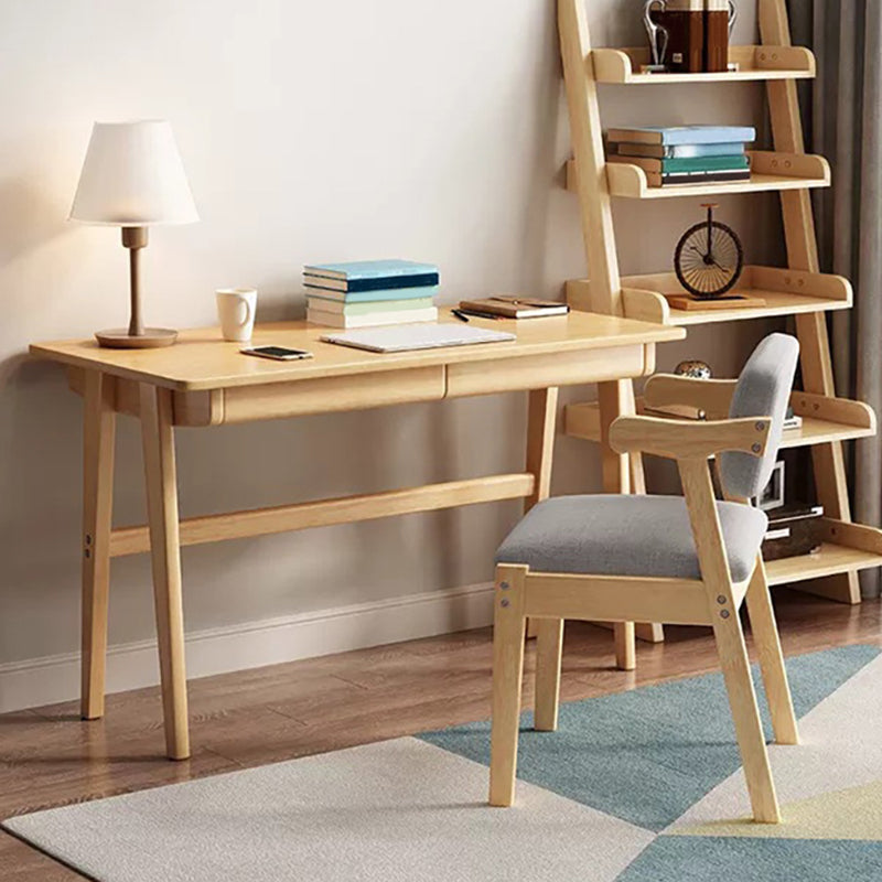 Contemporary Arm Chair Open Back Wood Dining Room Chair for Dining Room Clearhalo 'Dining Chairs' 'Dining Tables & Seating' 'dining_chair' 'furn' 'furn_dining_chair' 'Furniture' 'Kitchen & Dining Furniture' 6295053