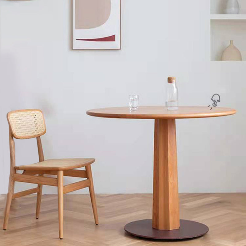 Sedia laterale industriale aperta sedia da pranzo in legno per sala da pranzo