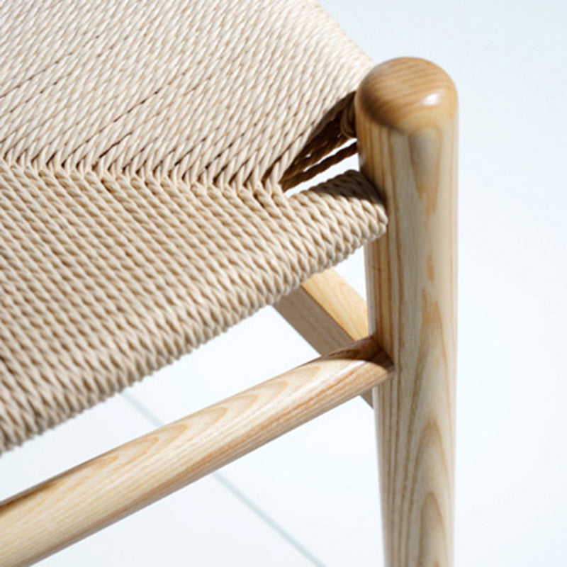 Traditionele stijl zijstoel houten eetkamerstoel voor keuken