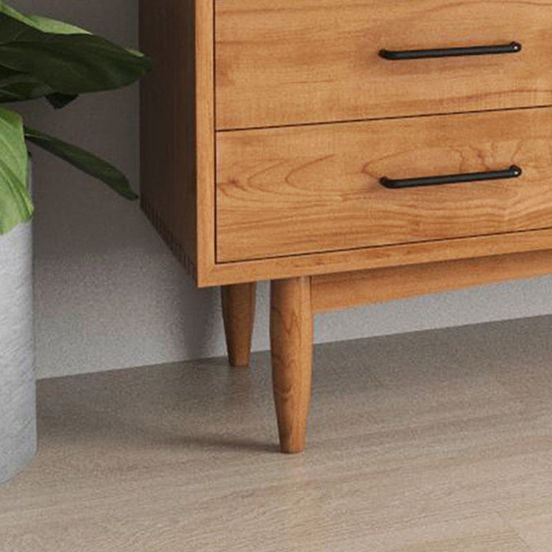 Sideboard in legno a buffet a buffet in stile moderno con armadi e cassetti