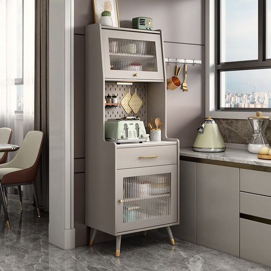 Mobili moderni di server porte di vetro 1 cassetto e 2 porte a buffet sideboard