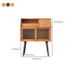 Modern Dining Buffet Sliding Doors Drawer and 2-Door Buffet Sideboard,17" W X 39" H Clearhalo 'buffet_sideboard' 'Buffets & Sideboards' 'furn' 'furn_buffet_sideboard' 'Furniture' 'Kitchen & Dining Furniture' 6295372