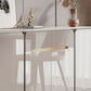 White Top Glam Buffet Sideboard Mirrored Cabinets 2-Drawer Dining Buffet Clearhalo 'buffet_sideboard' 'Buffets & Sideboards' 'furn' 'furn_buffet_sideboard' 'Furniture' 'Kitchen & Dining Furniture' 6295540