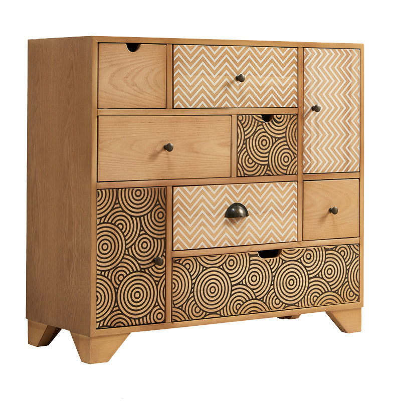 Server da pranzo in stile moderno antico tavolo da sideboard con cassetti