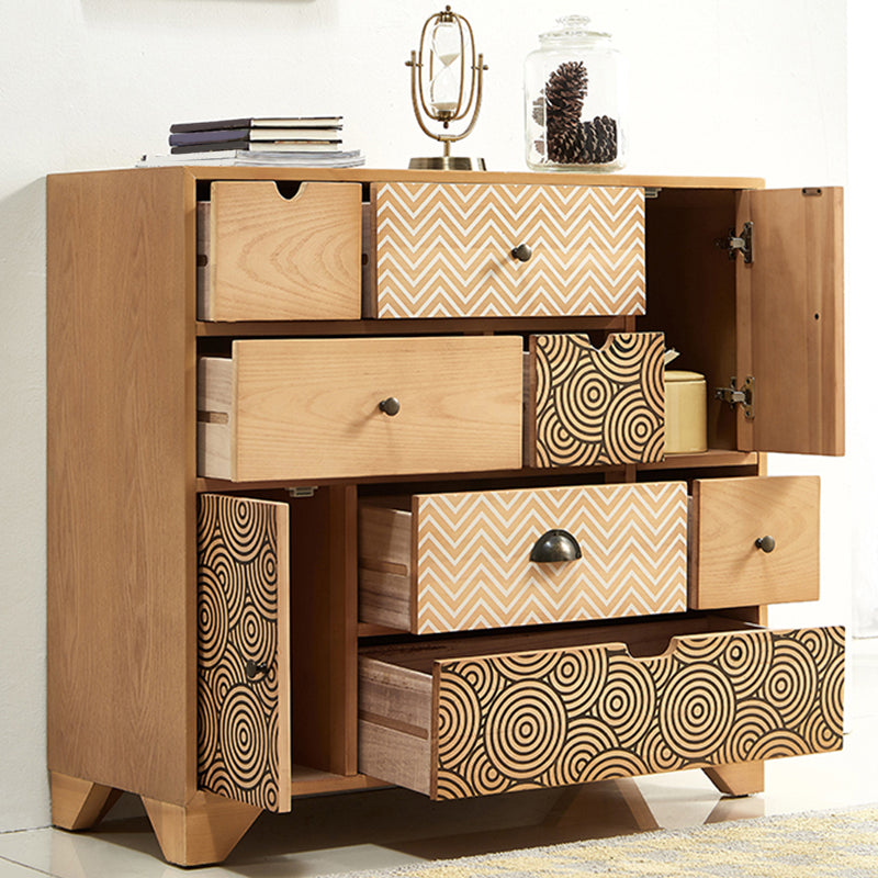 Server da pranzo in stile moderno antico tavolo da sideboard con cassetti