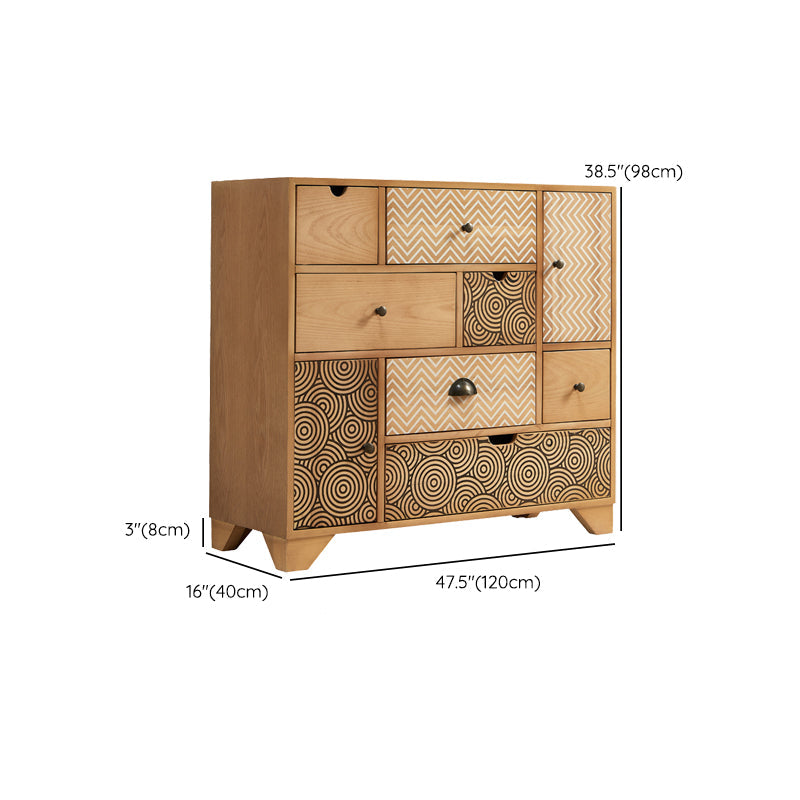 Server da pranzo in stile moderno antico tavolo da sideboard con cassetti